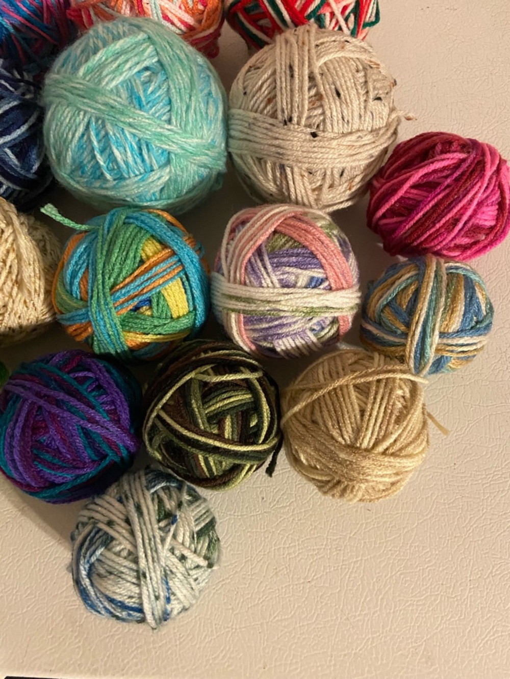 Multi-Color Yarn Bundle- Assorted Variegated Yarn - Picture 5 of 6